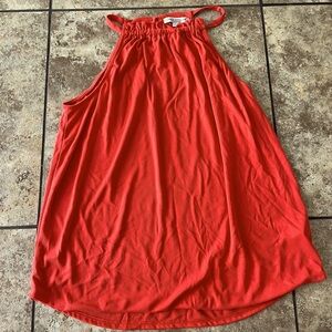 Red Orange tank top size L